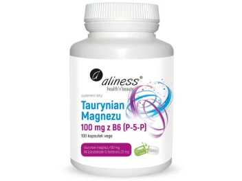 Taurynian Magnezu 100 mg z B6